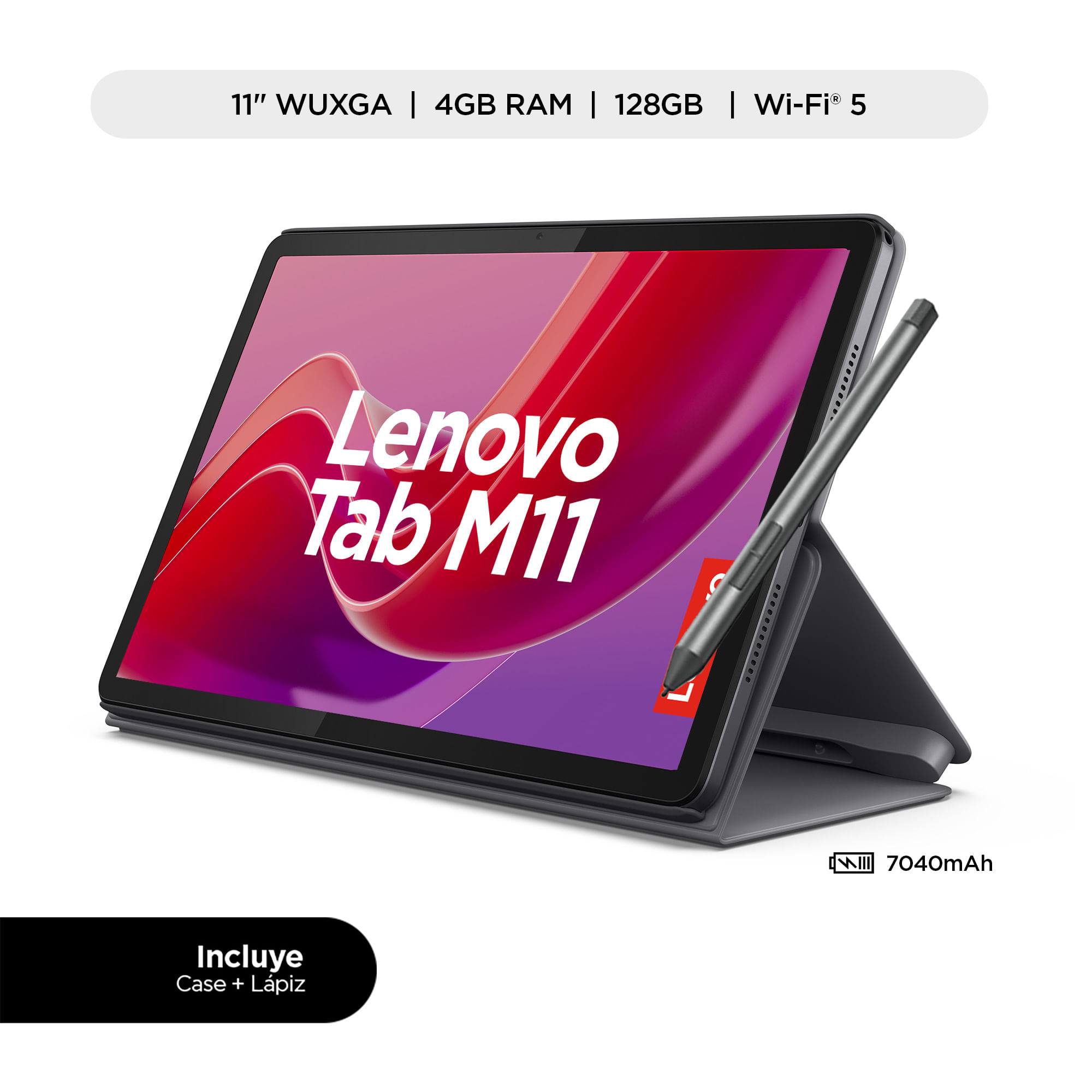Tablet LENOVO Tab M11 11"" 4GB 128GB Luna Grey