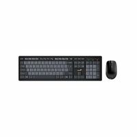 Teclado Genius+Mouse Wireless Smart Km-8200 Ai Copilot Usb Black/Grey