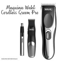 Maquina Wahl Inalámbrica Cordless Groom Pro - 23 pzas 9649-2168