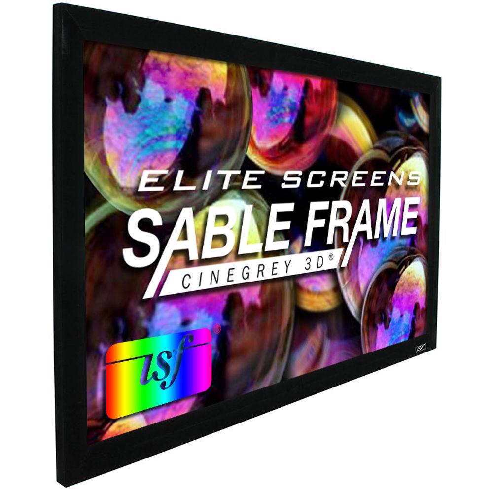 Pantalla de Proyector Fija Elite Screens SableFrame 58.9 x 104.7"" - 120"" Diagonal, 16:9, 1.2 Gain, Á