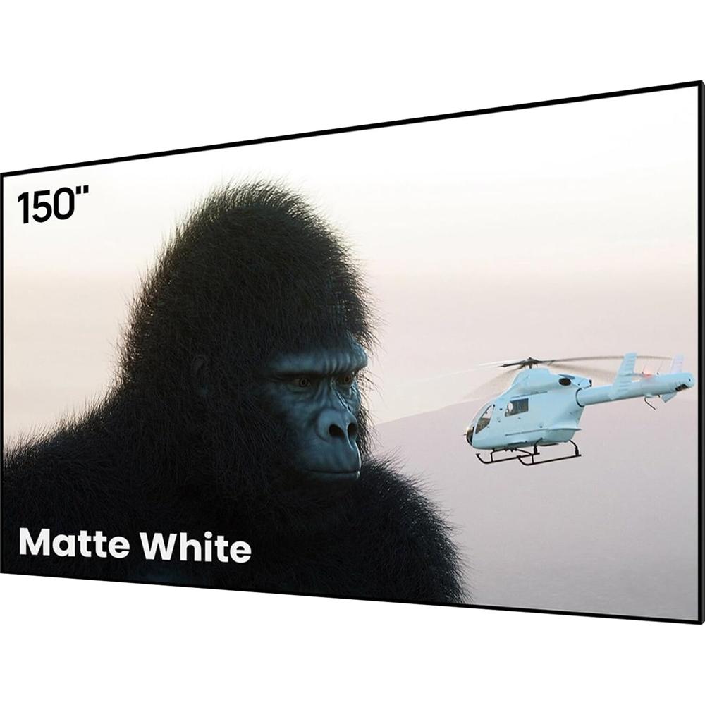 Pantalla de Proyector Fija AWOL Vision MW-150 Blanca Mate 150"" Diagonal 16:9, Superficie Mate con Ga