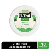 Platos U-THIL 10'' BIO Pack 10un