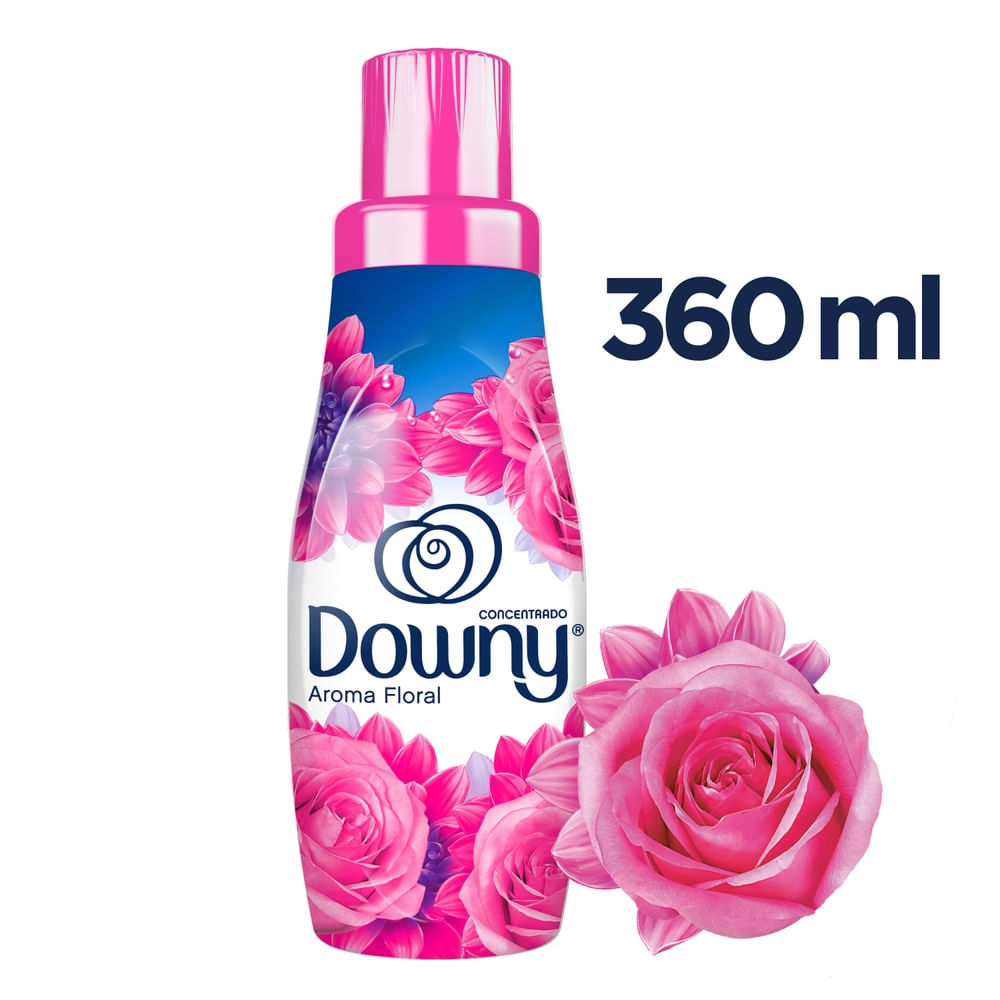 Suavizante Concentrado DOWNY Floral Libre Enjuague Botella 360ml
