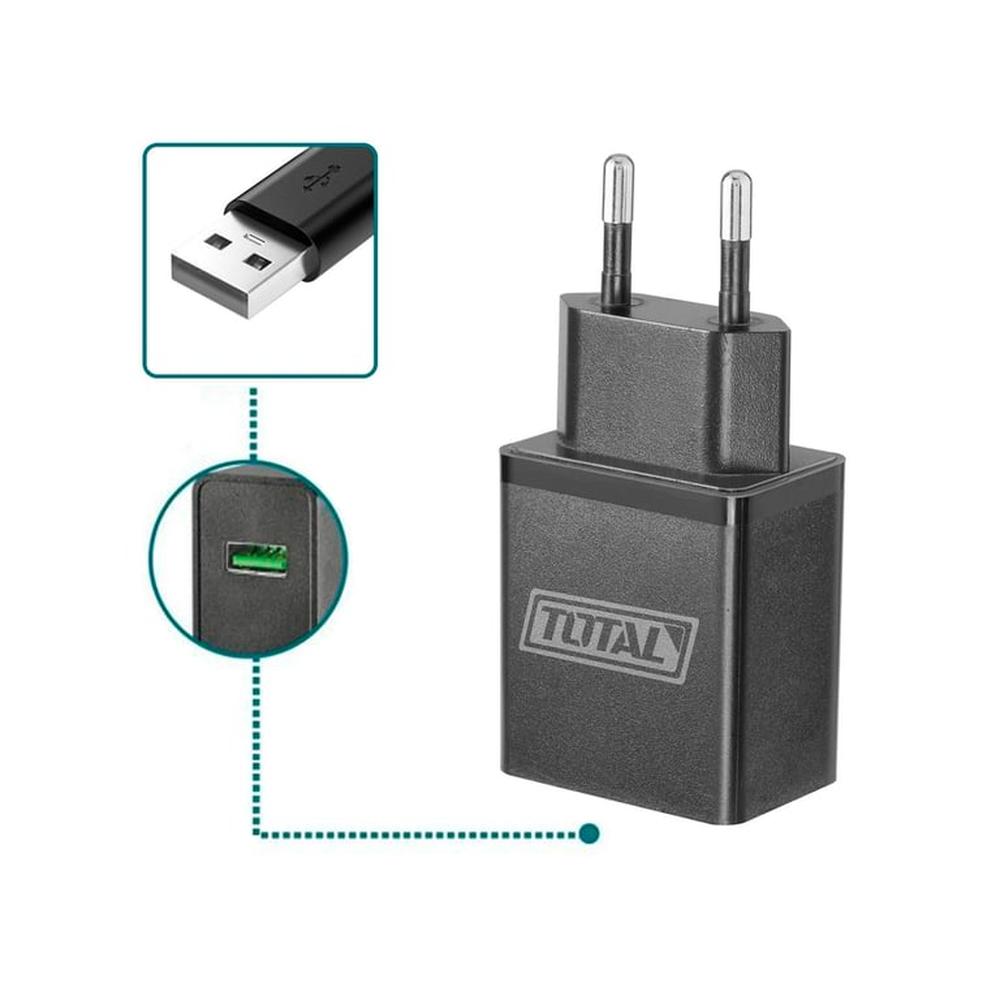 Cargador 5V 2A Usb Tipo A Corriente Adaptador Celular Total