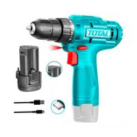 Taladro Atornillador Inalámbrico 12V 10Mm + Cable Usb A-C