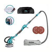 Lijadora De Pared Y Techo 1050W Lijas Circulares Total - Tws10501