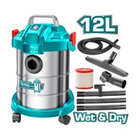 Aspiradora Eléctrica 800W 12L Tanque De Metal Industrial - Tvc14122