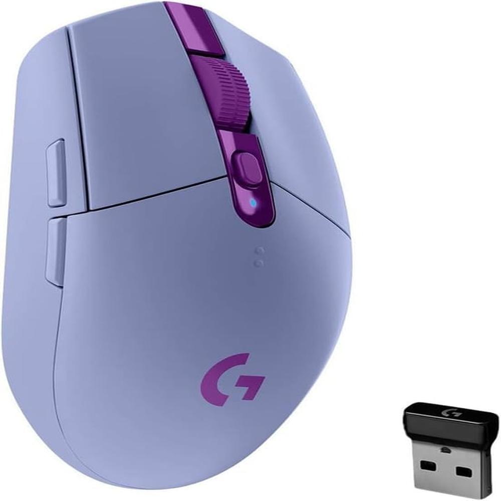 Logitech G305 Lightspeed Inalámbrico para Juegos con Sensor HERO Lila