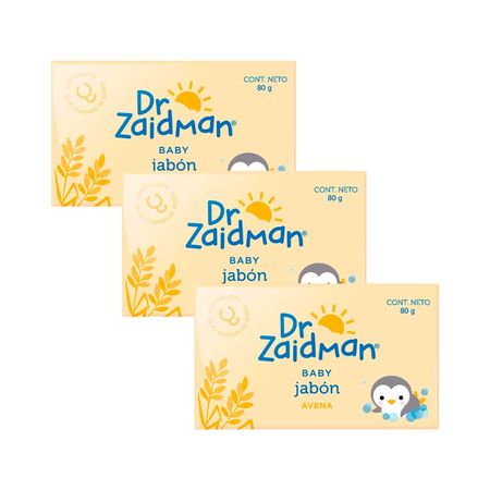 pack-jabon-para-bebe-dr-zaidman-avena-paquete-80g-x3un