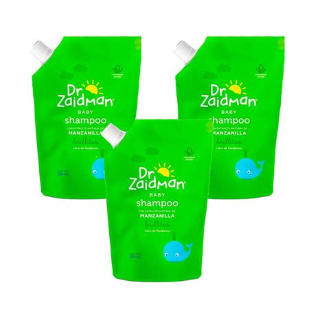 pack-shampoo-para-bebe-dr-zaidman-manzanilla-doypack-380ml-x3un