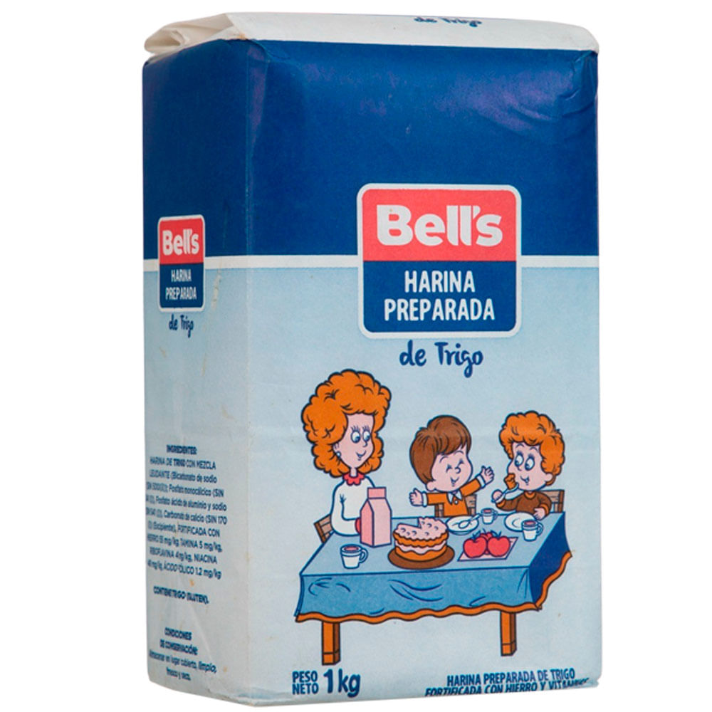 Harina BELL'S De trigo preparada Bolsa 1Kg