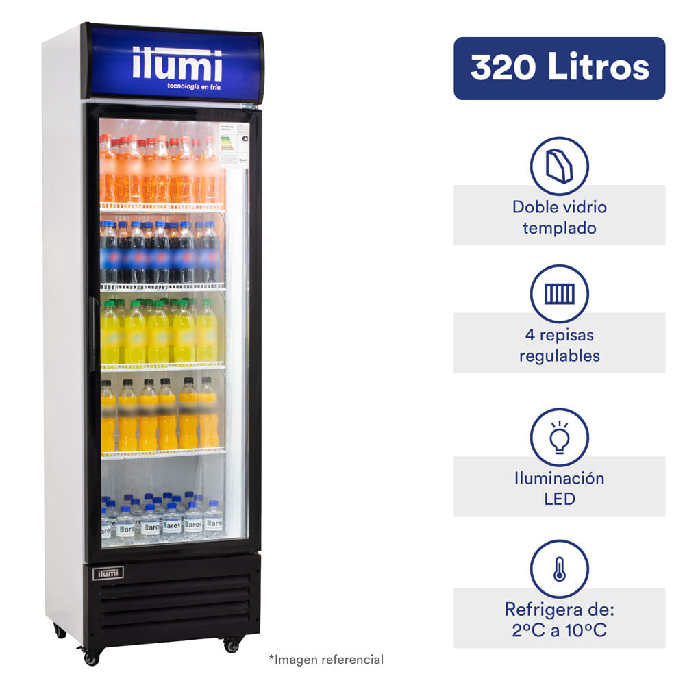 Visicooler ILUMI 320L BC-3200