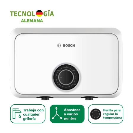 Calentador Eléctrico Bosch Multipunto 9.5kw + Kit