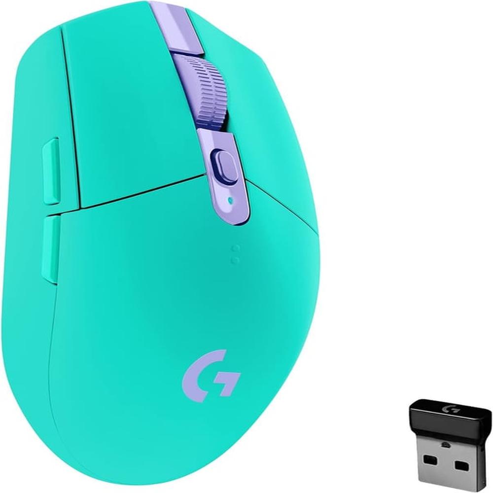 Logitech G305 Lightspeed Inalámbrico para Juegos con Sensor HERO verde