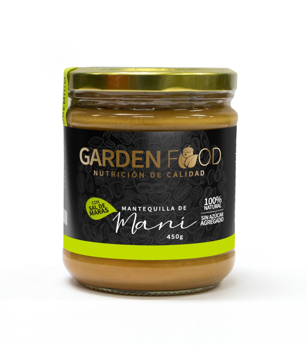 Mantequilla de Maní con Sal de Maras GARDEN FOOD 450 g