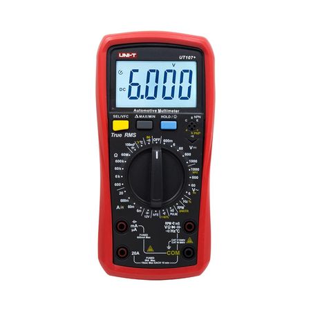 Multímetro Automotriz True RMS 1000V AC/DC UT107+ UNI-T UT107+