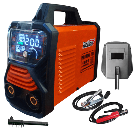 Soldadora Inversora Pro MMA 200 Amp Redbo PRO MMA-200