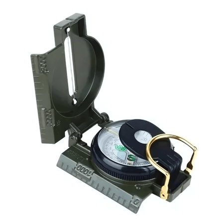 Brujula De Mano Lensatica Camping Caza