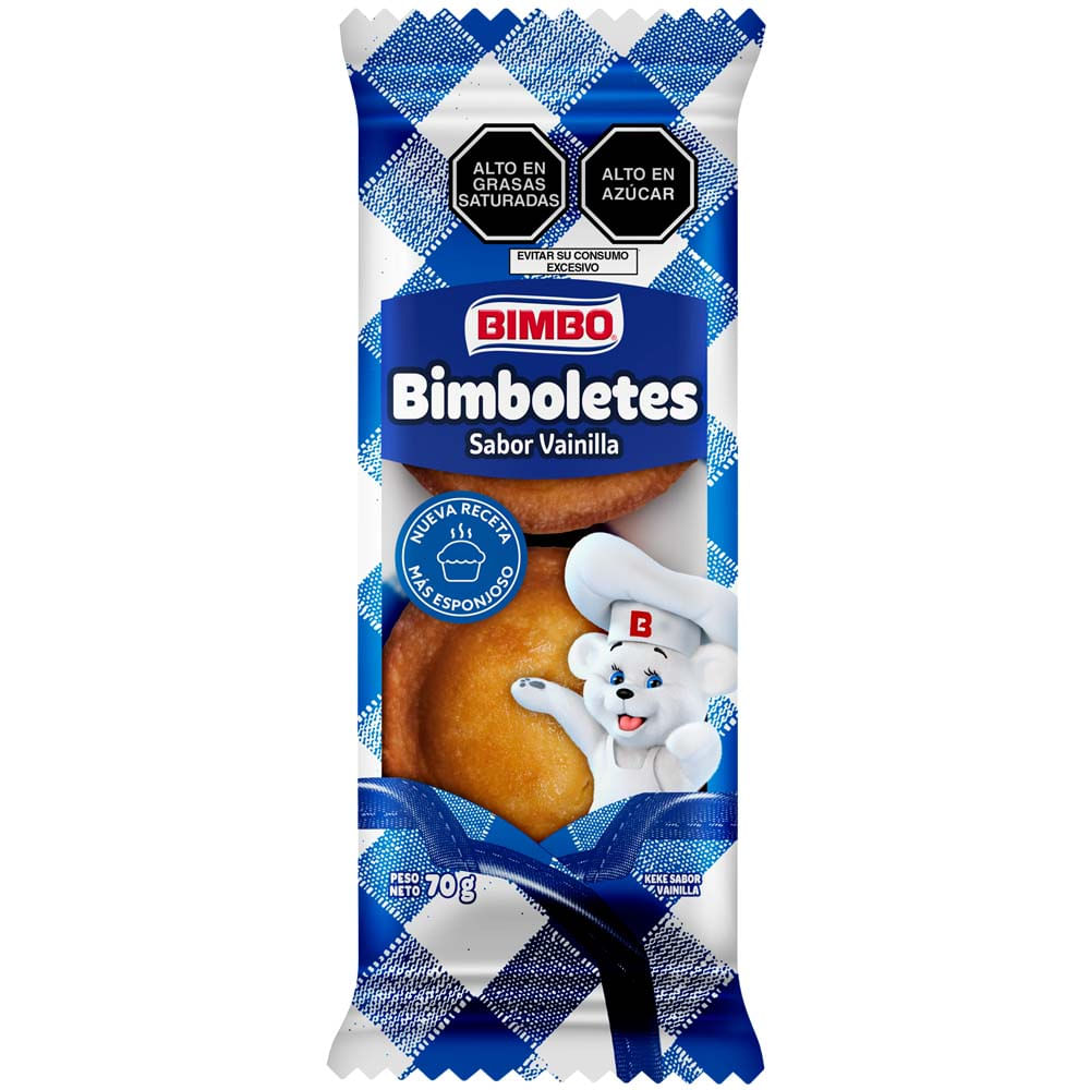 Bimboletes BIMBO Sabor a Vainilla Bolsa 70g