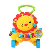 Caminador Musical para Bebé 2 en 1 Diseño León