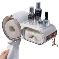 Dispensador De Papel Premium Con Ganchos Blanco  417BL03
