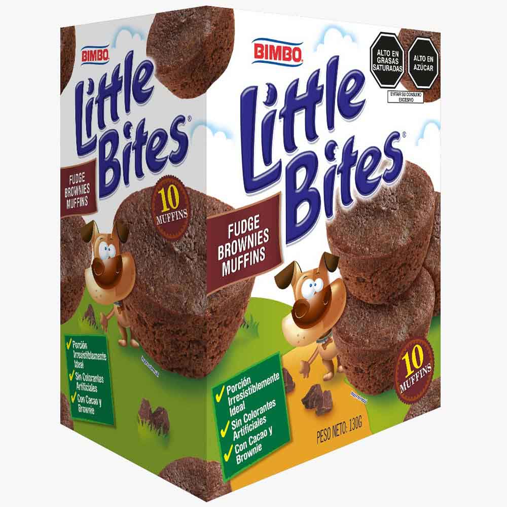 Brownie BIMBO Little Bites Caja 130g