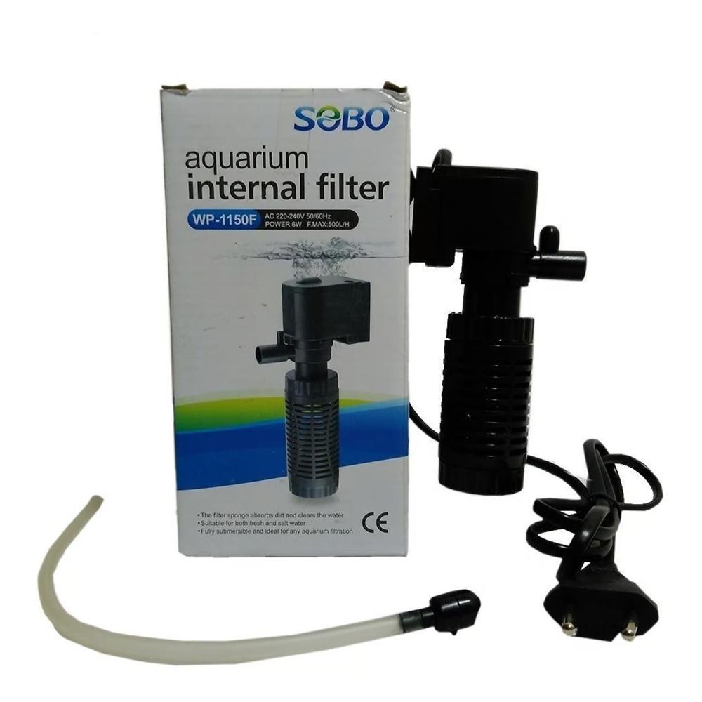 FILTRO SUMERGIBLE PARA PECERAS Y/O ACUARIOS MARCA SOBO MODELO WP1050F
