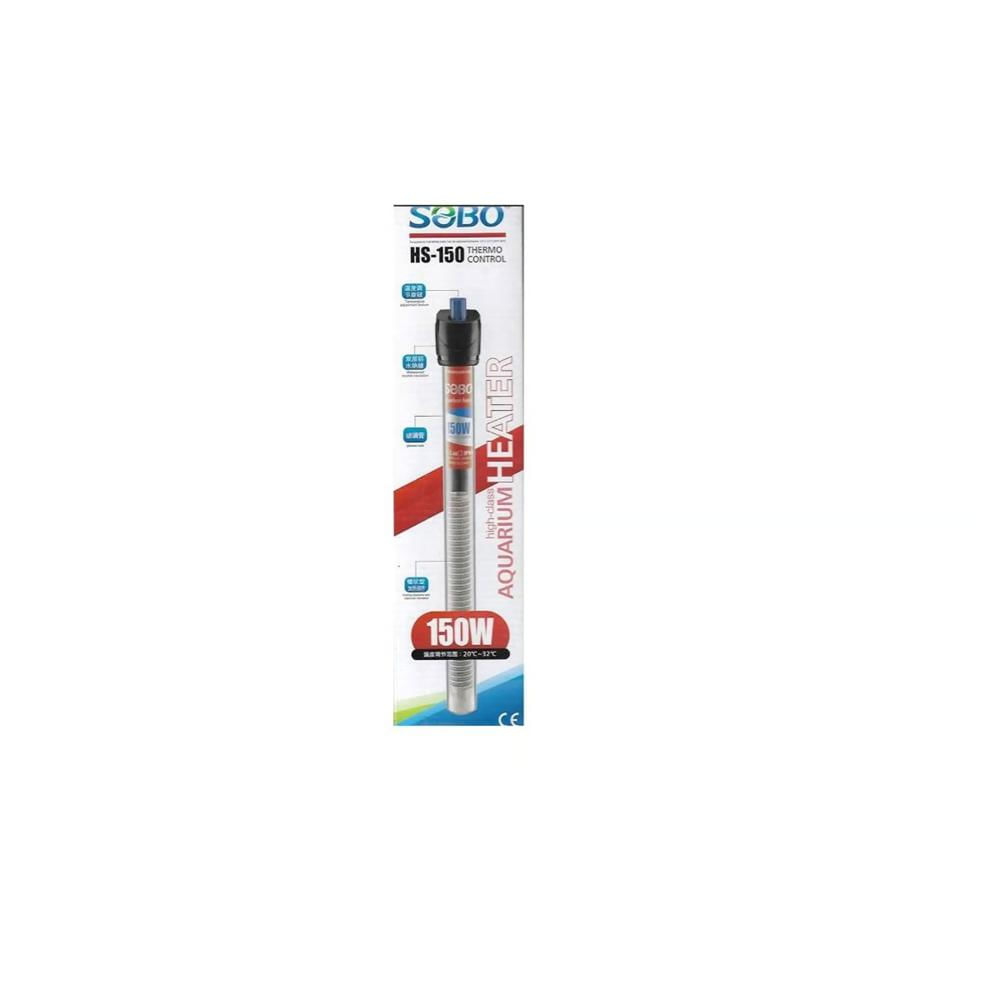 TERMOSTATO DE VIDIRO AUTOMÁTICO PARA PECERAS Y/O ACUARIOS 150 WATTS SOBO
