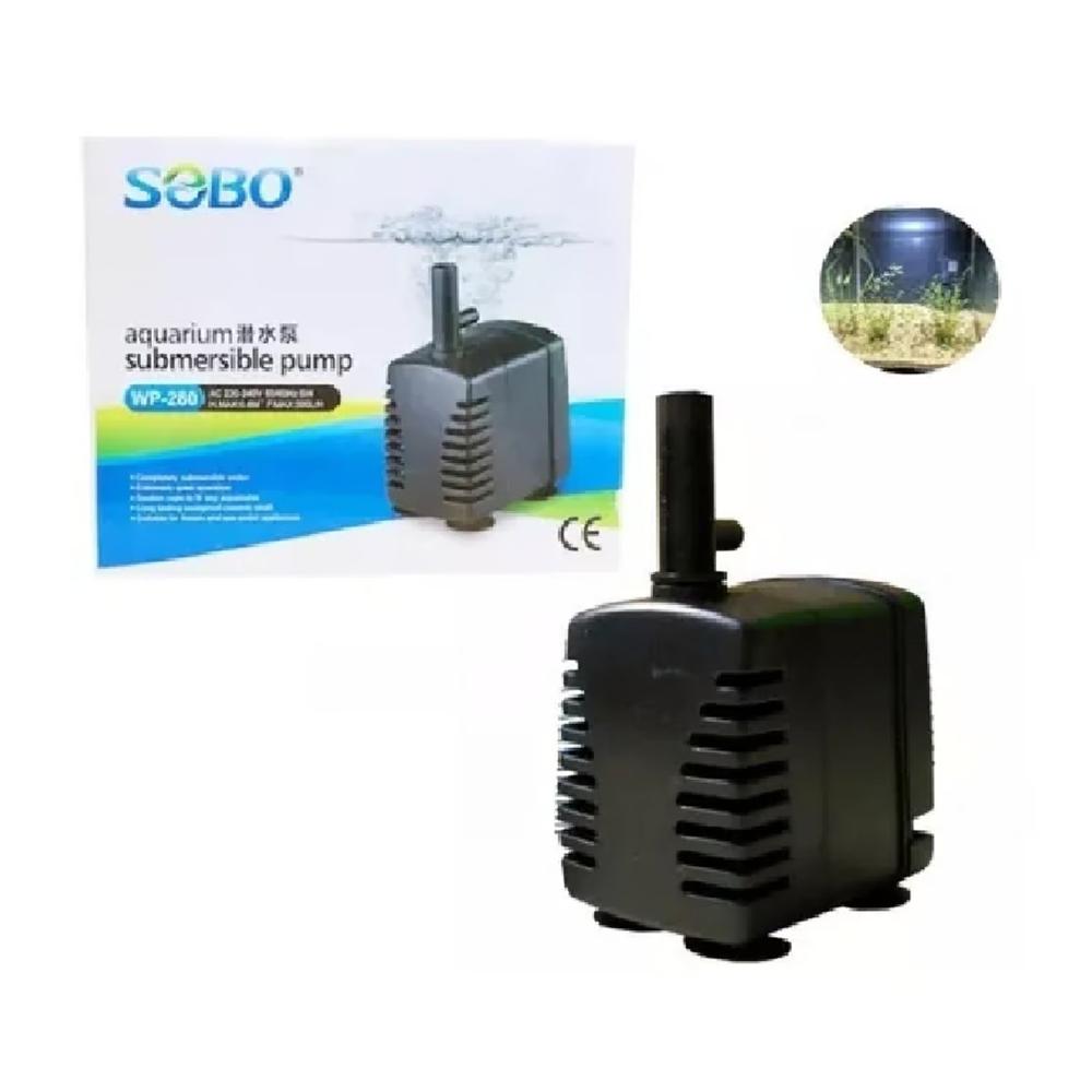 BOMBA DE AGUA PARA PECERAS Y/O ACUARIOS MARCA SOBO MODELO WP 280