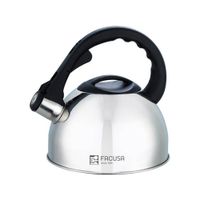 Tetera de Acero Inoxidable FACUSA 2.5 Litros con Silbador - Resistente y Elegante 989082501