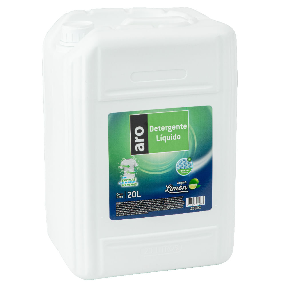 Detergente Líquido Aro Limón X20L