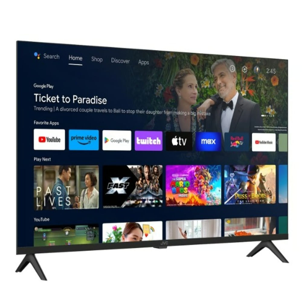 Televisor JVC 40" Smart Full HD Android Tv LT-43KB327 | plazaVea - plazaVea