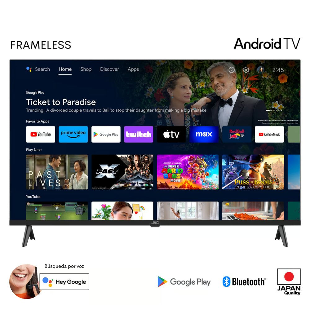 Televisor 40"" Fhd Android Tv Lt-40kb418
