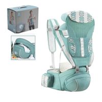 Canguro Ergonómico Premiun con Tres Modo de Uso Color Jade