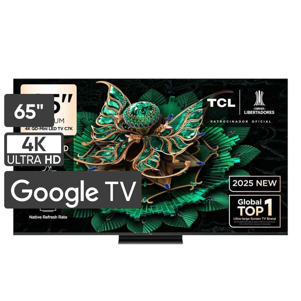 Televisor TCL Mini LED 65"" UHD 4K Smart TV 65C7K