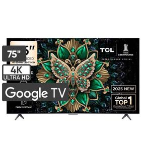 Televisor TCL 75 pulgadas 75C6K