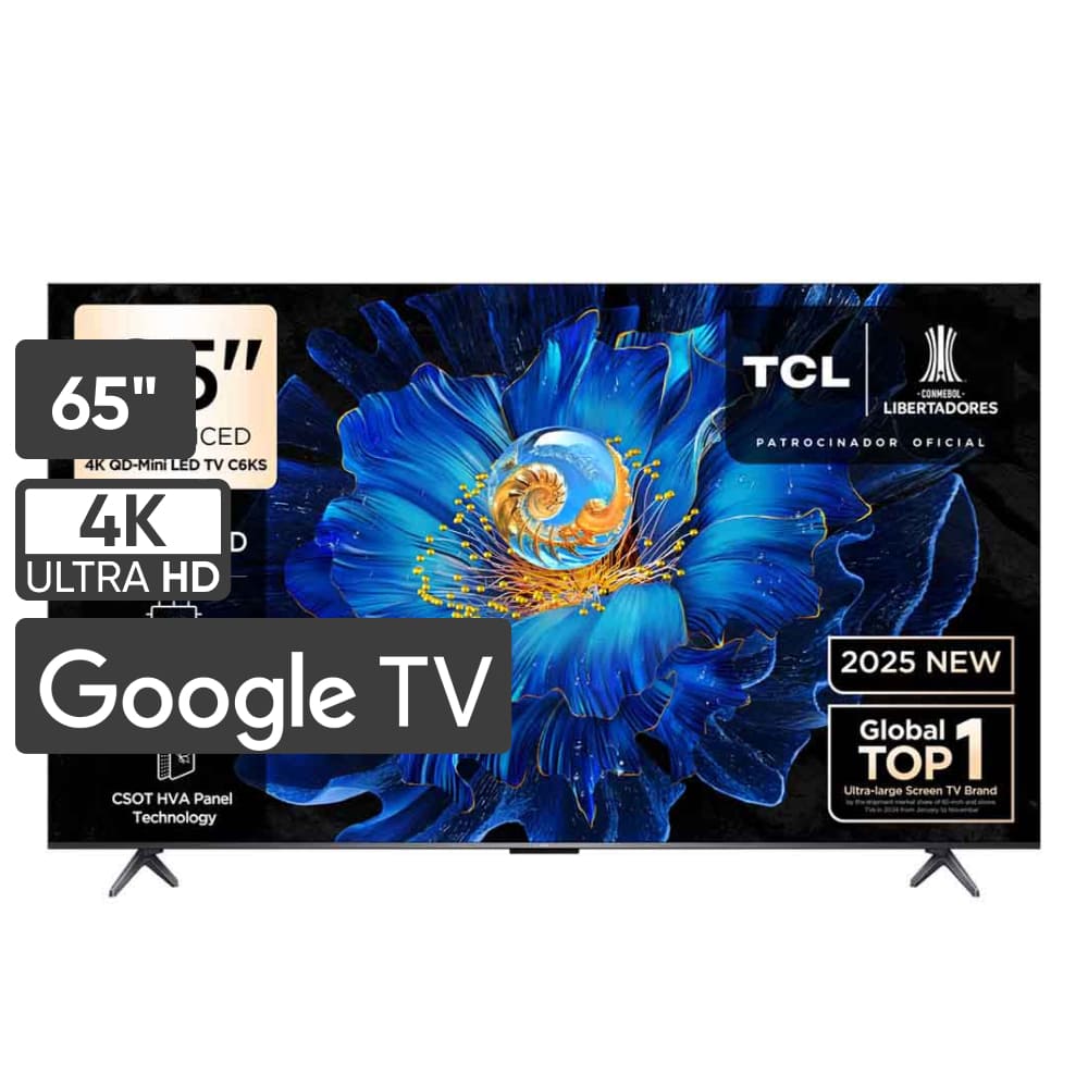 Televisor TCL Mini LED 65"" UHD 4K Smart TV 65C6KS