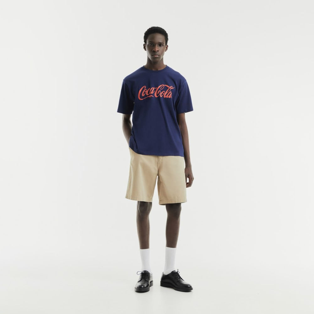 Polo Cocacola Sfera Hombre Marino
