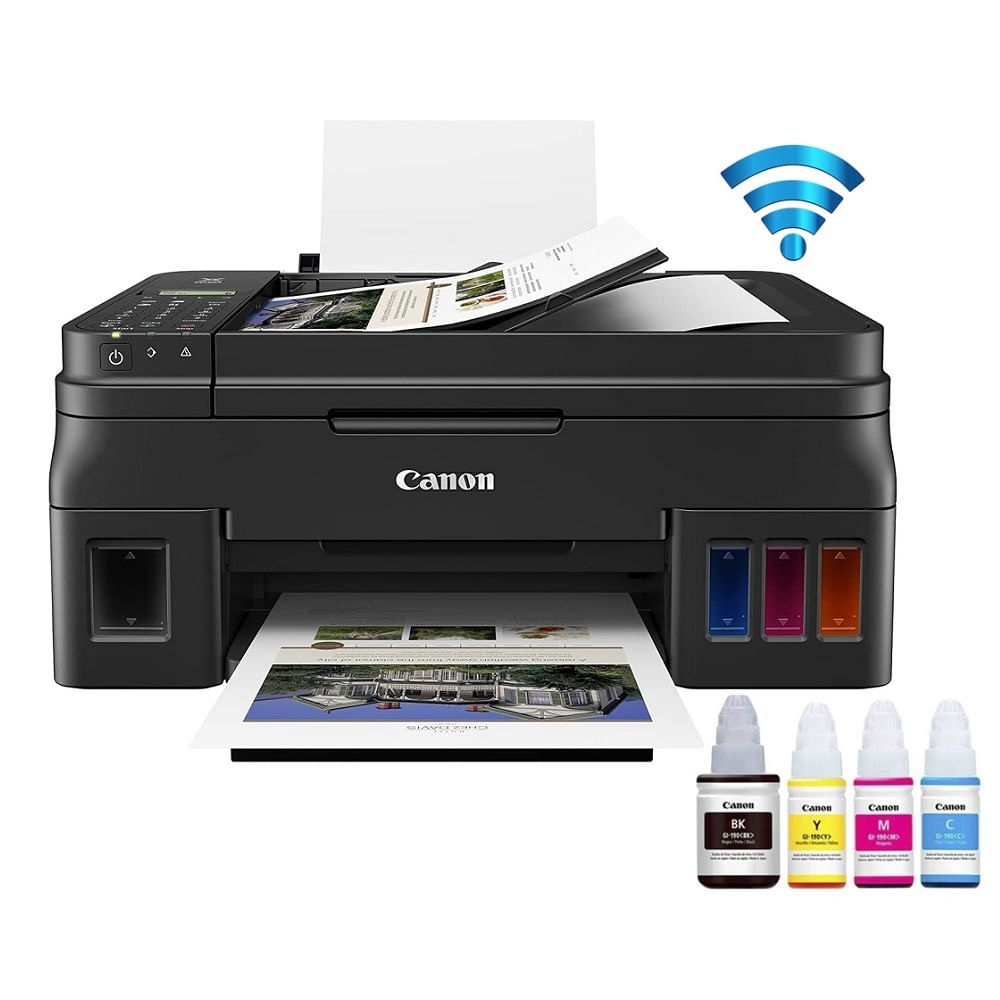 Impresora Canon G4110 Multifuncional Wifi Adf Fax