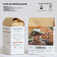 Cafe Especialidad molido grueso Cosecha  Cusco  Ambrosio Pastor