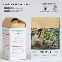 Cafe Especialidad molido Grueso Cosecha  Cusco  Victor Mesala