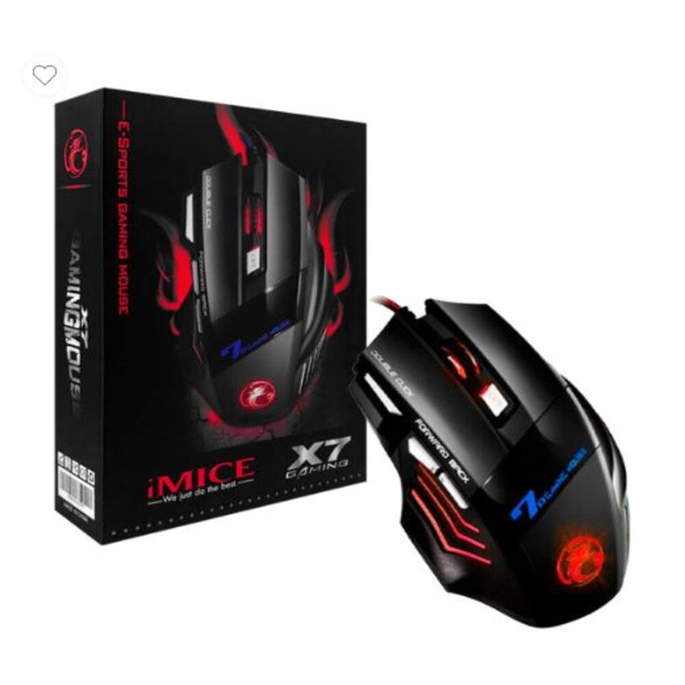 Mouse Gamer Optico Alambrico
