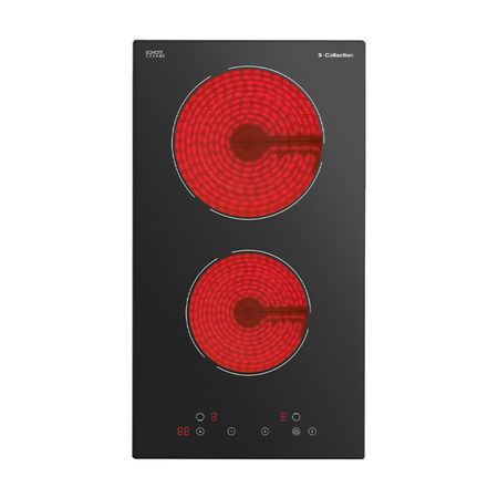 Cocina Encimera Sole S-Collection SOLCO020V2 Vitrocerámica 30cm 2 hornillas