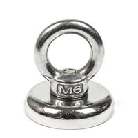 Iman de Neodimio 42mm 65kg Busqueda Pesca Pega Muy Fuerte N52