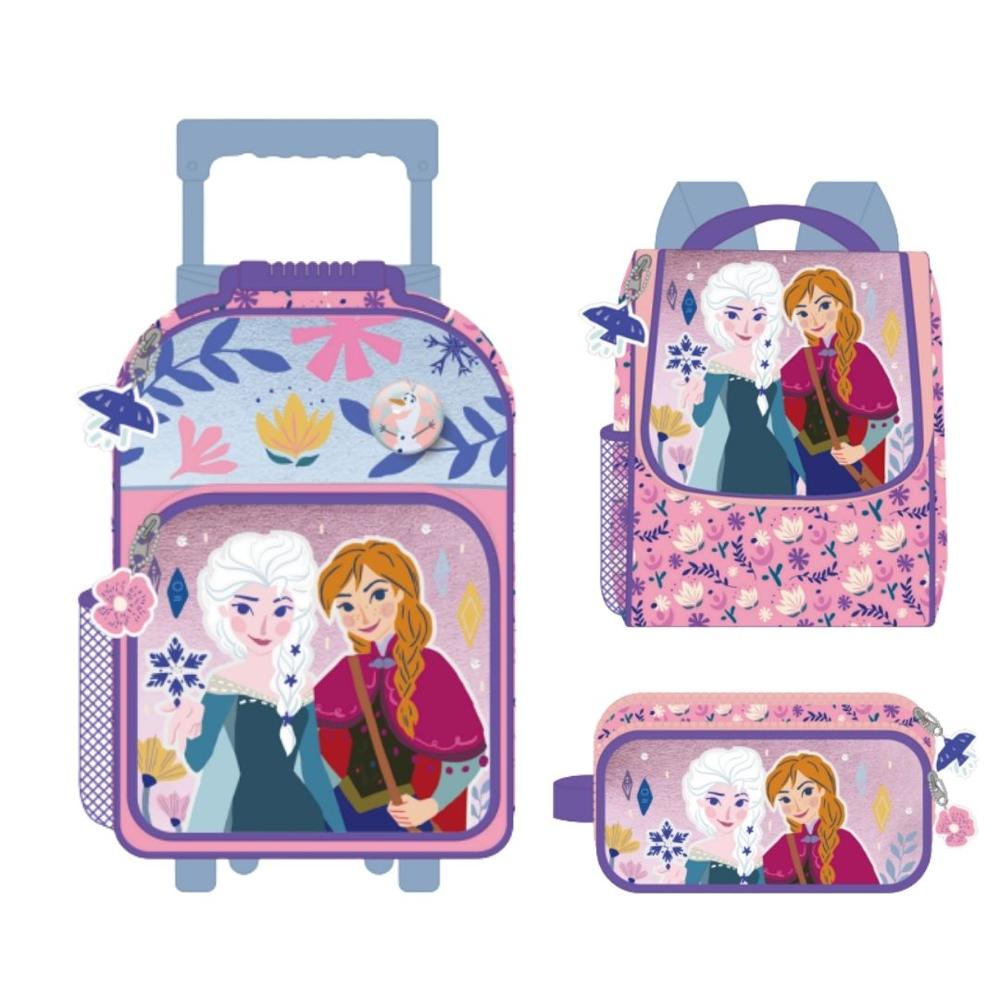 Pack Escolar Maleta Oficio Premium Disney Elsa Ana Hermanas | plazaVea ...
