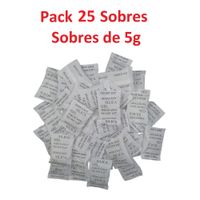 Silica Gel Sobre 5g x 25 sobres Original Sellada