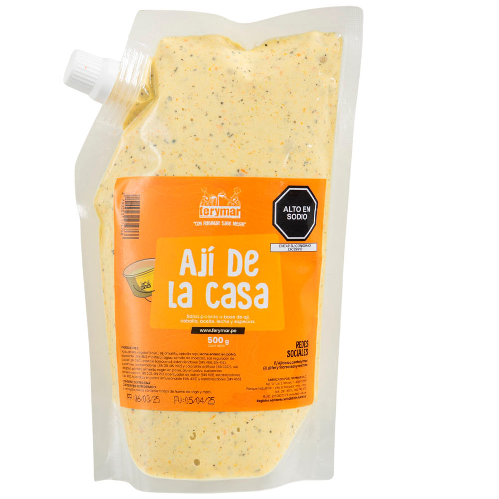 Ají de la Casa FERYMAR Doypack 450g