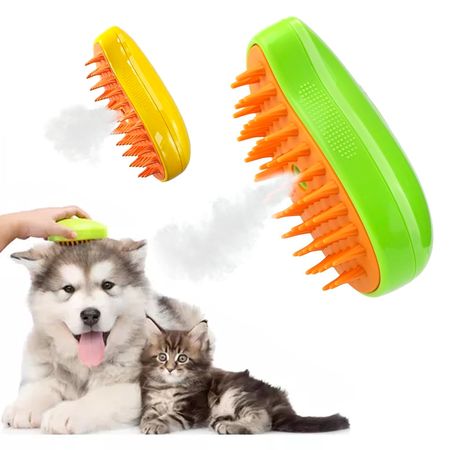 Cepillo Peine a Vapor para Mascotas – RECARGABLE L-213