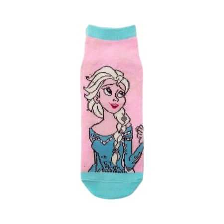 Medias Antideslizante Disney Frozen Elsa X Par Talla S