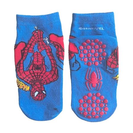 Medias Antideslizante Disney Spiderman X Par Talla S